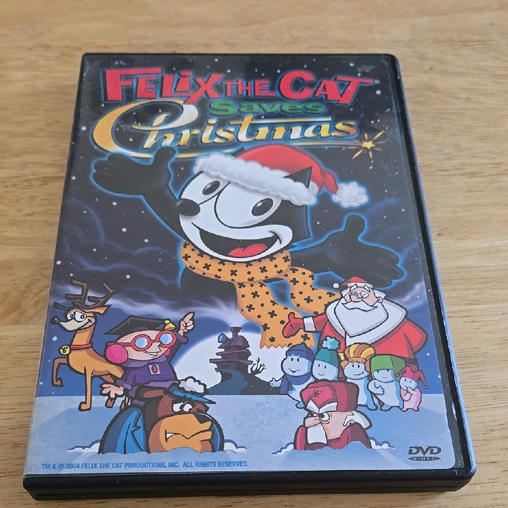 Felix The Cat Saves Christmas DVD